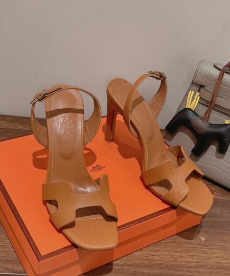 Alternative view of Hermes Ella Sandal Brown For Women 4.1in/10.5cm