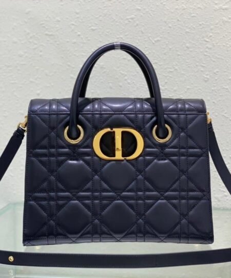Christian Dior Micro 30 Montaigne Bag Black For Women 15cm/6in CD S2110UMOS_M900