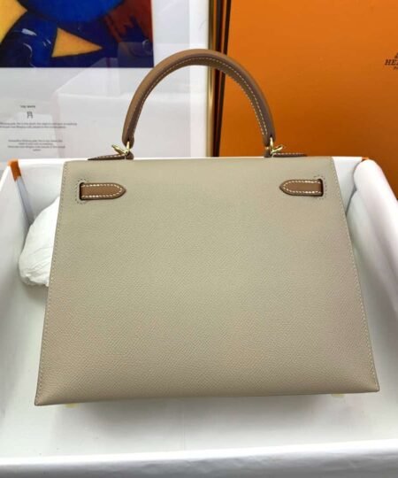 Alternative view of Hermes Kelly 25 Sellier Epsom Greige/Brown Bag For Women, Women's Handbags, Shoulder Bags 10in/25cm