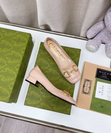 Alternative view of Gucci Women's Ballet Flat With Horsebit Pink For Women GG