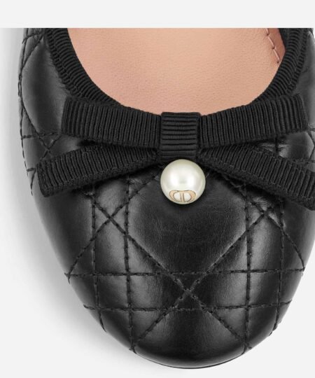 Alternative view of Christian Dior Ballet Flat Black For Women- KDB877CQC_S900