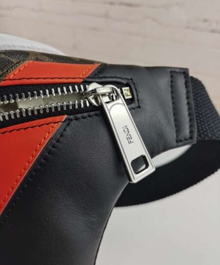 Alternative view of Fendi Belt Bag Khaki/Orange For Men 18.1in/46cm FF 7VA434