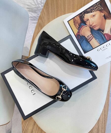 Alternative view of Gucci Women's Ballet Flat With Horsebit Black For Women GG