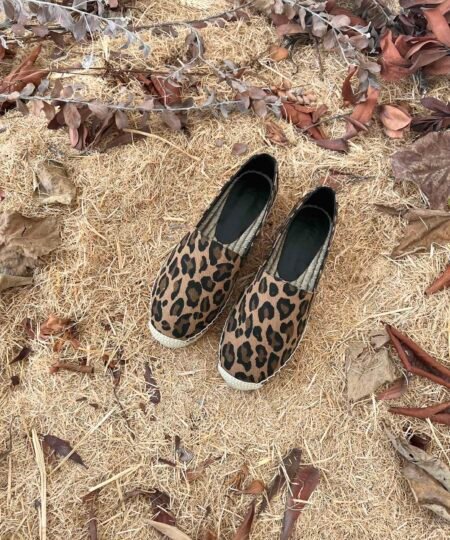 Saint Laurent Women's Ysl Embroidered Espadrilles Brown For Women YSL