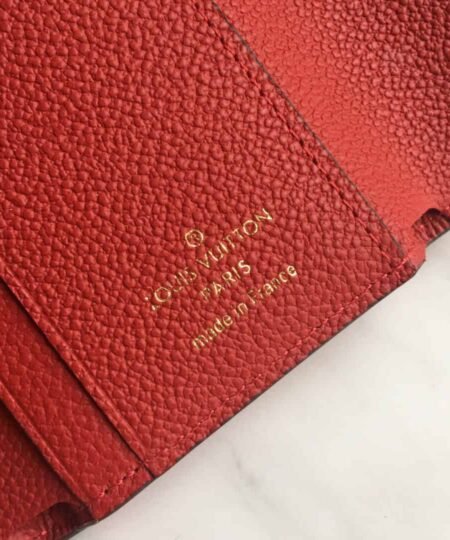 Alternative view of Louis Vuitton Victorine Wallet Scarlet Red For Women, 4.7in/12cm LV M63701