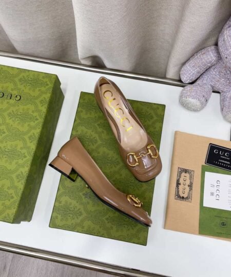 Alternative view of Gucci Women's Ballet Flat With Horsebit Green For Women GG