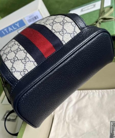 Alternative view of Gucci Ophidia GG Small Backpack Beige And Blue GG Supreme Canvas For Women 11.5in/29cm Beige
