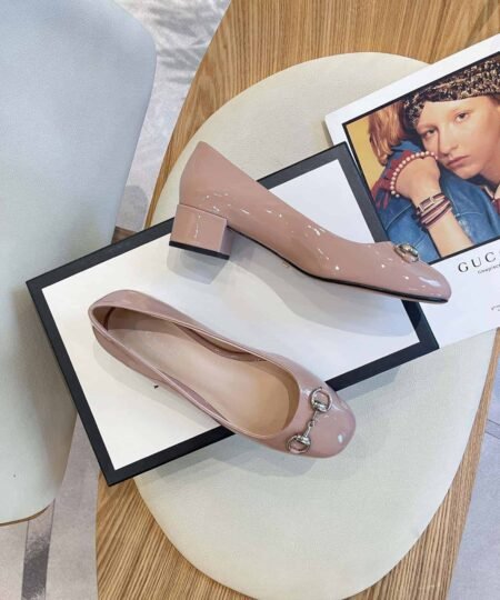 Alternative view of Gucci Women's Ballet Flat With Horsebit Pink For Women GG