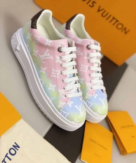 Alternative view of Louis Vuitton Time Out Sneaker Multi Color For Women LV
