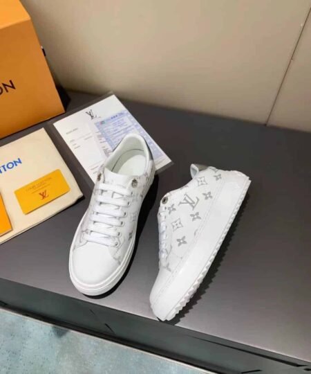 Louis Vuitton Time Out Sneaker White For Women LV