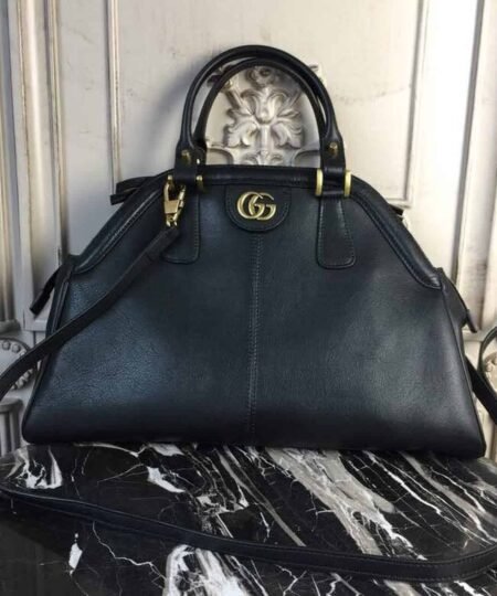 Alternative view of Gucci Re(Belle) Large Top Handle Bag Black For Women 15.75in/40cm GG