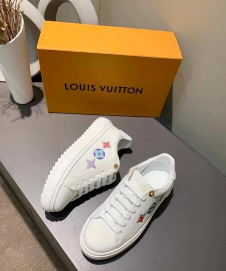 Louis Vuitton Time Out Sneaker White For Women LV