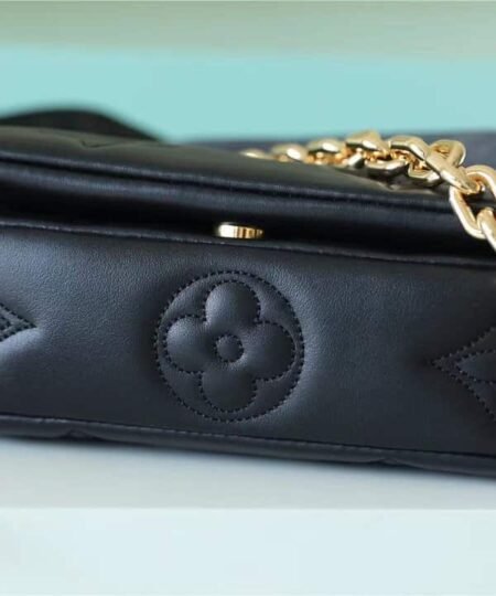 Alternative view of Louis Vuitton Wallet On Strap Bubblegram Monogram In Wallets and Small Leather Goods For Women M81398 7.9in/20cm LV M81398