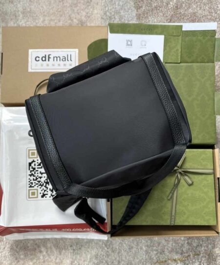 Alternative view of Gucci Backpack Fabric Black For Men 15in/38cm GG 510336 K28CN 1000