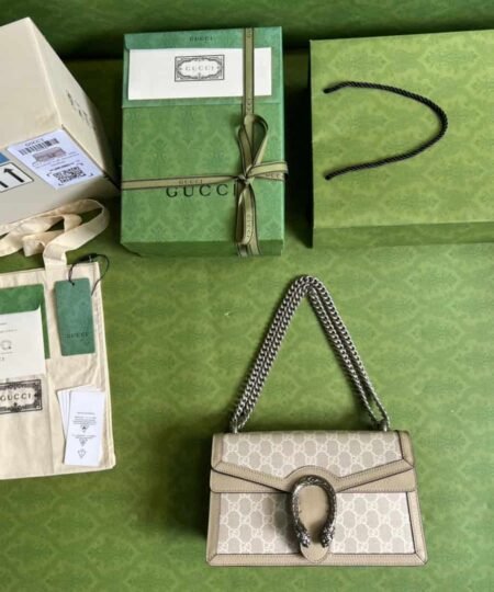 Gucci Dionysus Small GG Bag Beige For Women, Women's Bags 10in/25cm GG 499623 UULBN 9683
