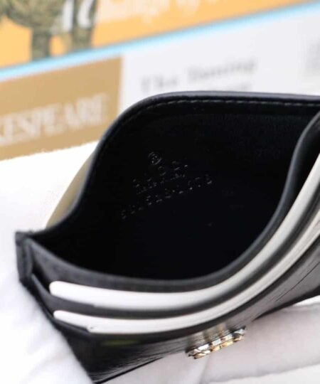 Alternative view of Gucci Card Case with Interlocking G Plain Black For Men 4in/10cm GG