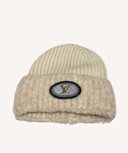 Louis Vuitton Ahead Beanie Beige For Women