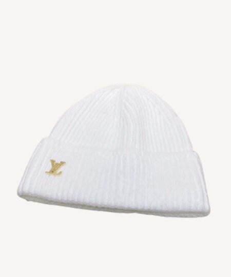Louis Vuitton Ahead Beanie White For Women