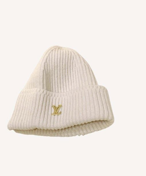 Louis Vuitton Ahead Beanie White For Women