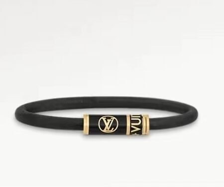 Louis Vuitton Rope Bracelet Black For Men