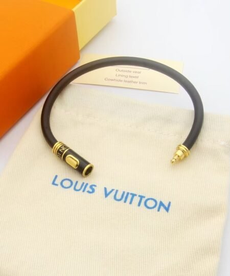 Alternative view of Louis Vuitton Rope Bracelet Black For Men