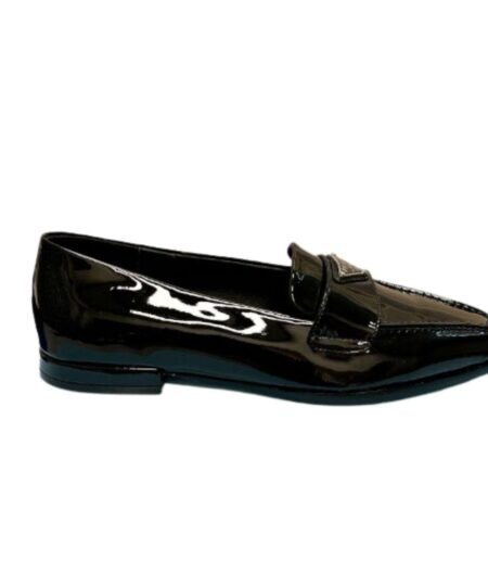 Prada Patent Loafers Black For Women