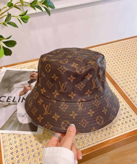 Alternative view of Louis Vuitton Monogram Bucket Hat Brown For Women