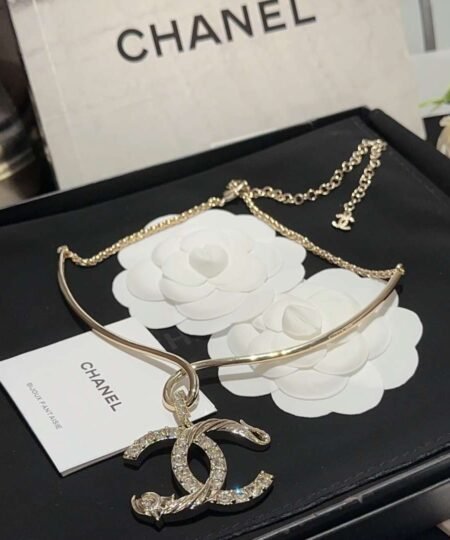 Alternative view of Chanel CC Necklaces Gold For Women
