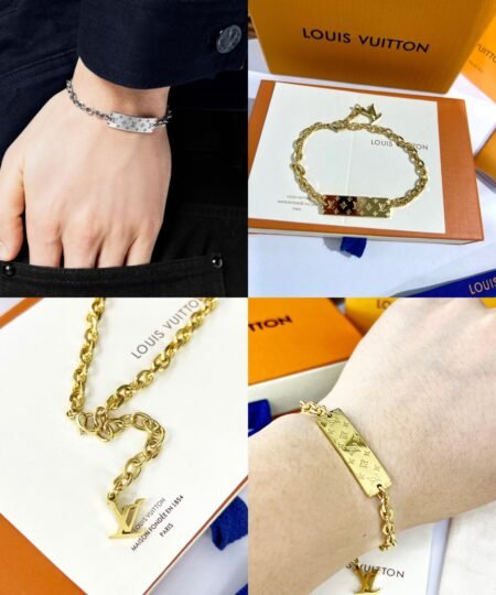 Alternative view of Louis Vuitton Chain Bracelet Gold For Women