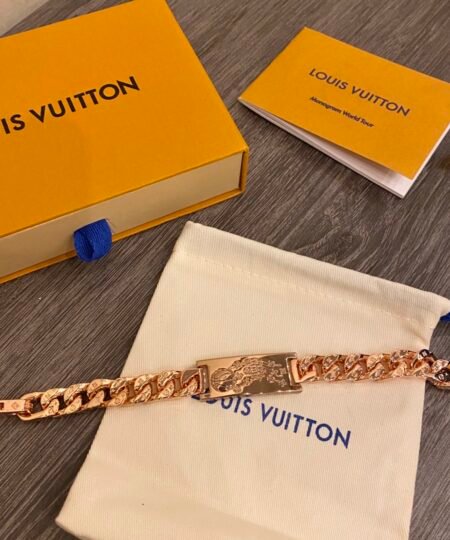 Alternative view of Louis Vuitton Chain Bracelet Gold For Women