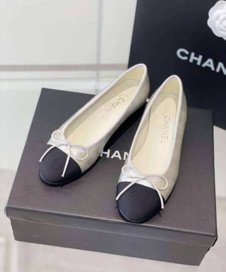 Alternative view of Chanel Ballet Flats Silver For Women