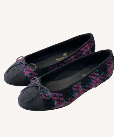 Chanel Ballet Flats Black For Women