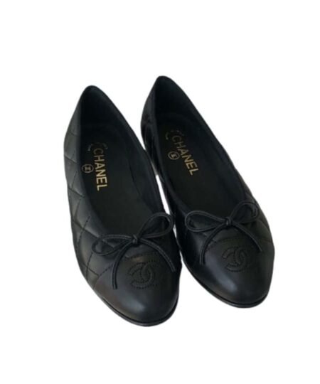 Chanel Ballet Flats Black For Women