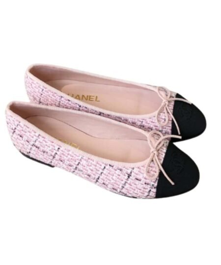 Chanel Ballet Flats Pink For Women