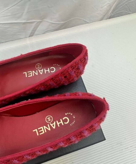 Alternative view of Chanel Ballerina Logo Ballet Red For Women