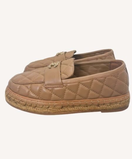 Chanel Espadrilles Brown For Women