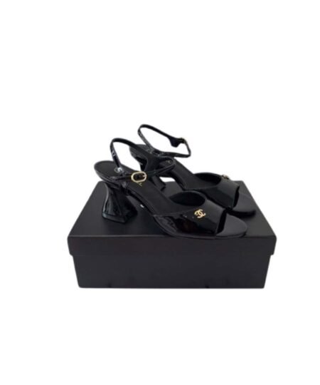 Chanel Sandals Black For Women G45723 B17189 94305