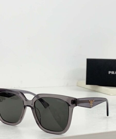 Alternative view of Prada Sunglasses Squares Gradient Dark Grey For Women