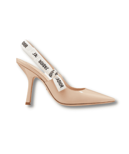 Dior J'Adior Slingback Pump For Women Beige 3.9in/10cm KCC201VNR_S12U