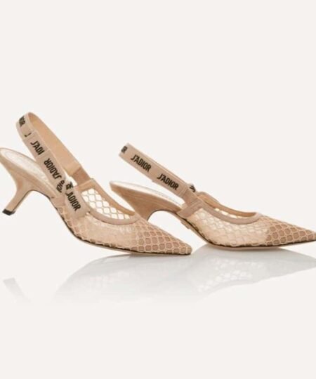 Alternative view of Christian Dior Suede Slingback Pump Beige For Women