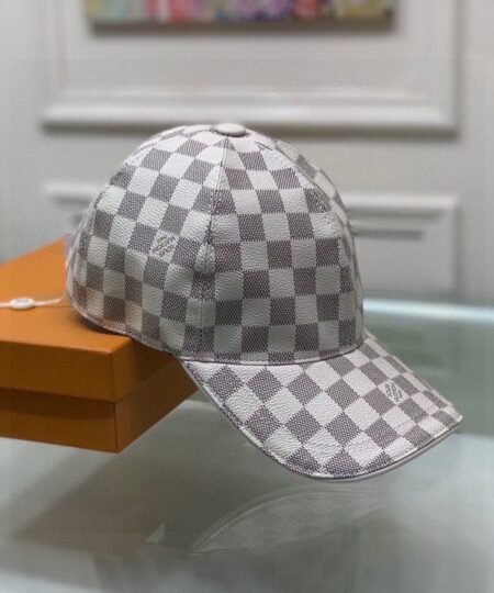 Alternative view of Louis Vuitton Damier Azur Cap White For Men