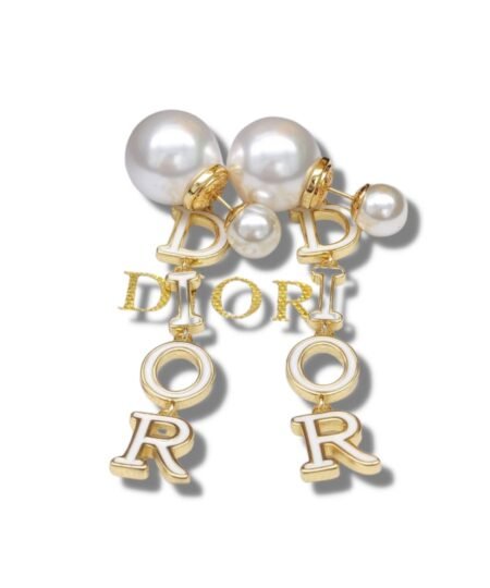 Dior 21 Autumn Earrings Gold For Women
