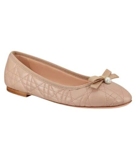 Christian Dior Ballet Flat Nude For Women- KDB877CQC_S21U