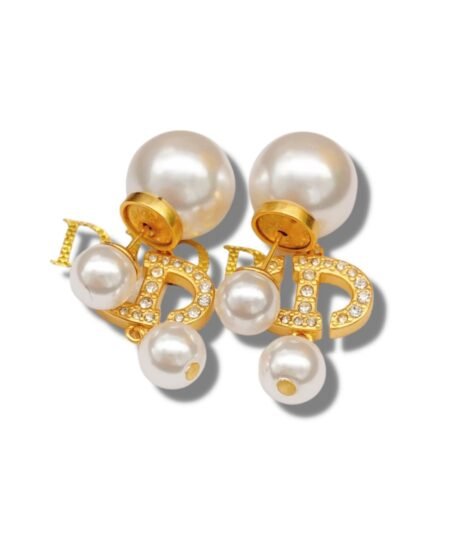 Dior Earrings Gold For Women