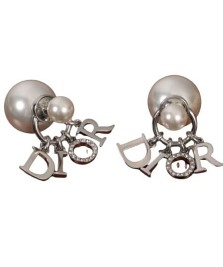 Dior Tribales Earrings Silver For Women