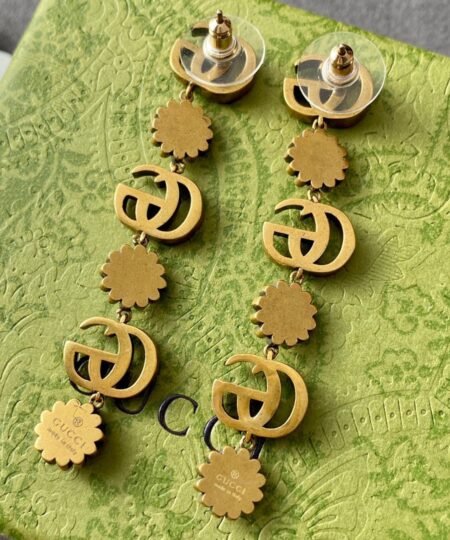 Alternative view of Gucci Double G Earrings Gold For Women