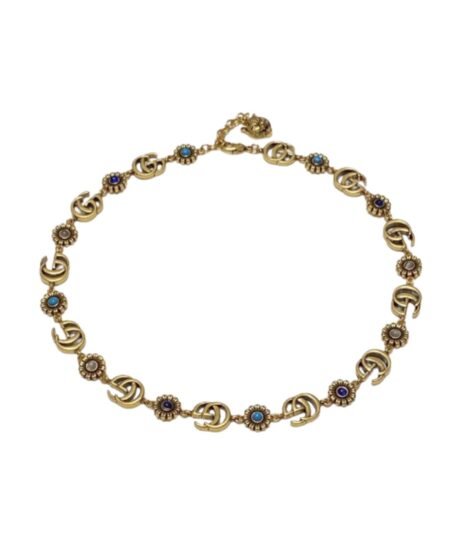 Gucci Double G Necklace Gold For Women