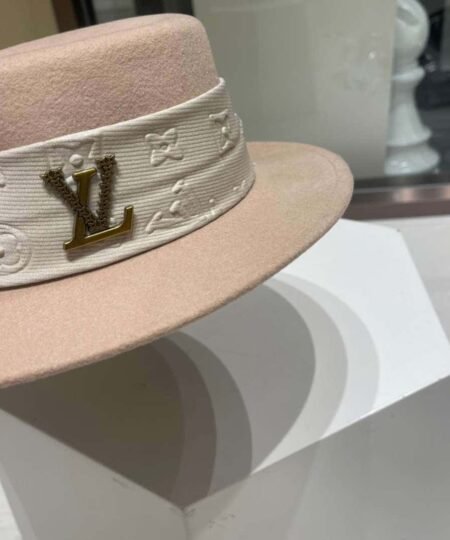 Alternative view of Louis Vuitton Fedora Hat Beige For Women