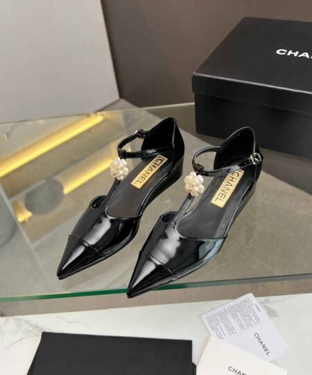 Alternative view of Chanel Flower Patterns Casual Black For Women