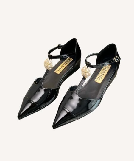 Chanel Flower Patterns Casual Black For Women